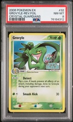 Grovyle - 32/100 - Uncommon - Reverse Holo - PSA 8